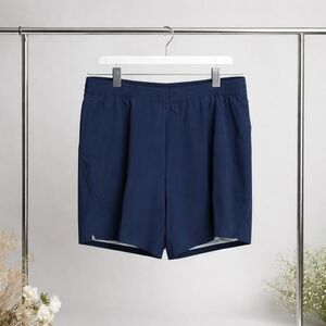 Athletic Works Men's Navy Shorts